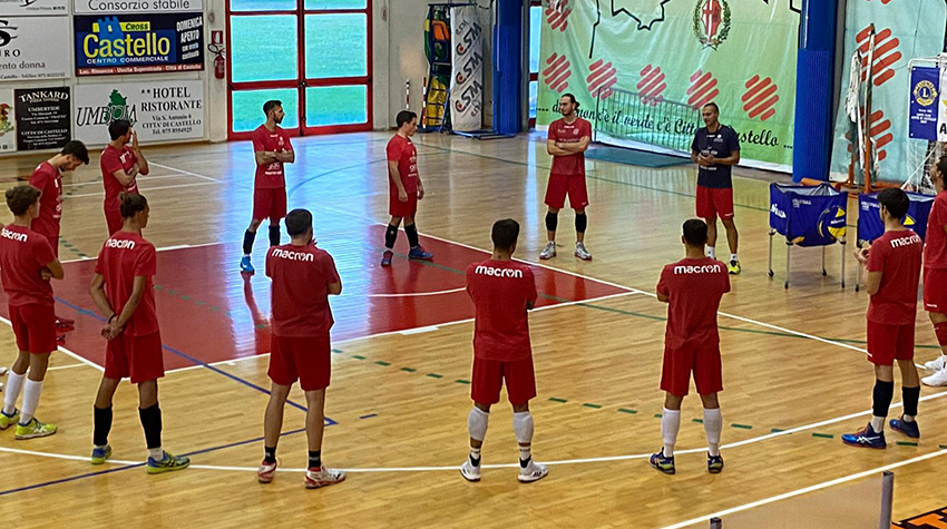 Job Italia Città di Castello (primo allenamento)