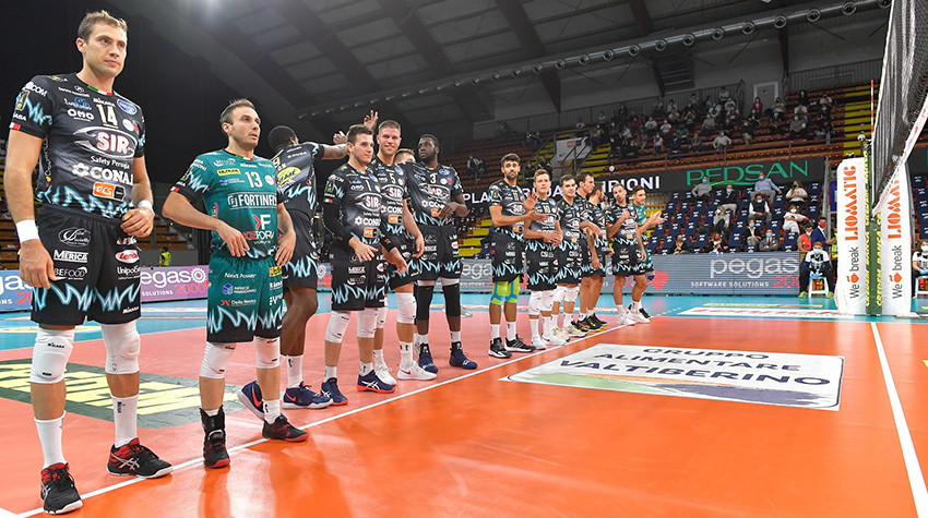 Perugia Sir Safety Conad Perugia (schierata)