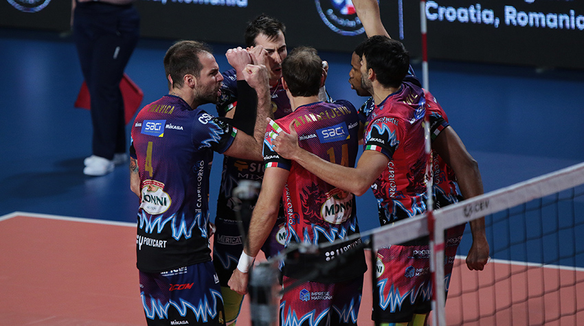 Sir Sicoma Monini Perugia (esultanza)