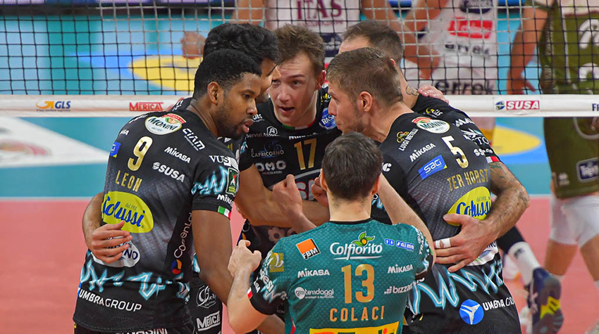 Sir Safety Conad Perugia (abbraccio)