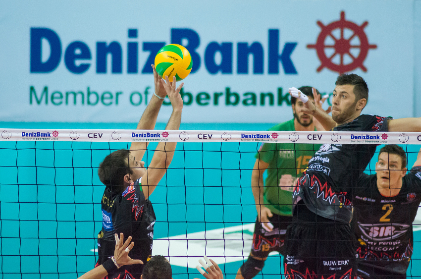 De Cecco - Buti (Sir Safety Perugia Champions League 2014-2015)