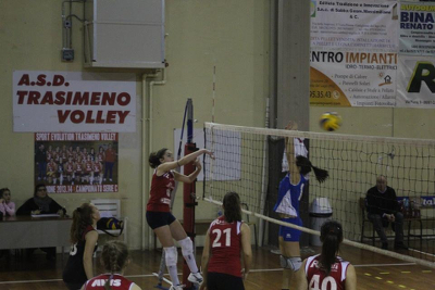 Veronica Vicolini (attacca) NuovaTrasimeno Castiglione del Lafo prima divisione 2014-2015