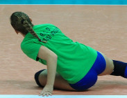 Masciotti Giulia (spalle) Assisi Volley serie D 2014-2015