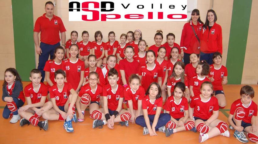 Spello Volley (gruppo) miniolimpiade minivolley