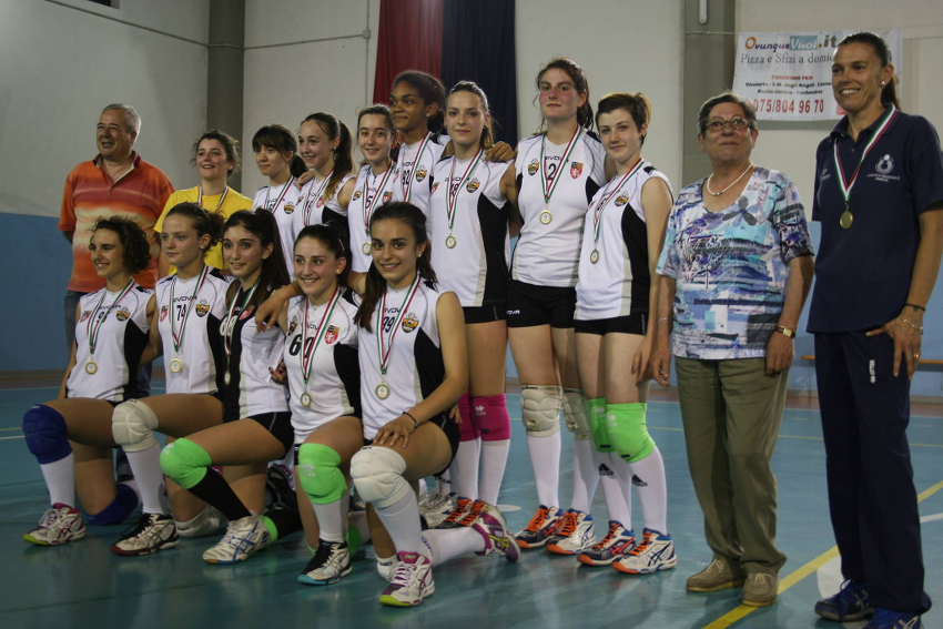 School Volley Perugia under 16 arancio