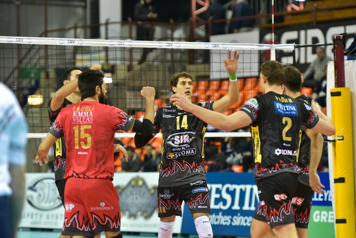 esultanza (Sir Safety Perugia Cev Cup) 2015-2016