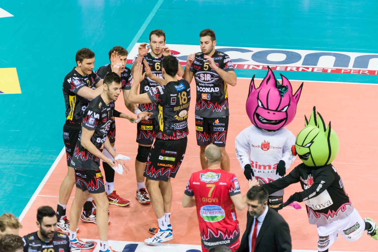 Sir Safety Conad Perugia (starting six)