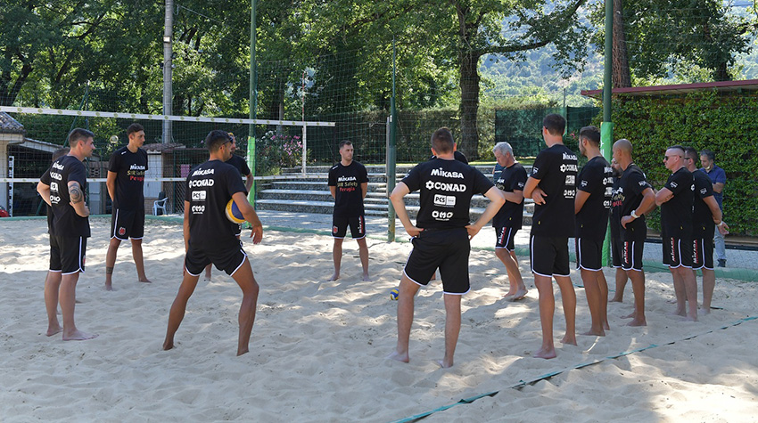 Sir Safety Conad Perugia (primo giorno)