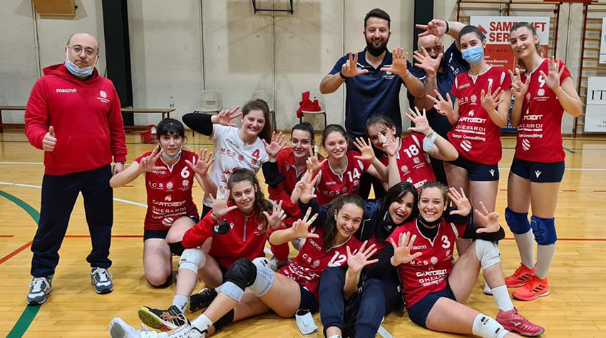 Città di Castello Pallavolo (vittoriosa) serie C femminile