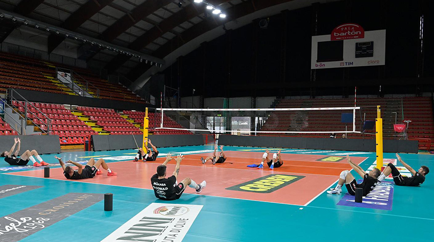 Sir Safety Conad Perugia (preparazione)