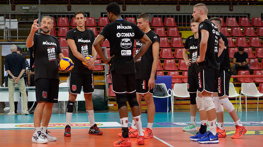 Sir Safety Conad Perugia (allenamento)