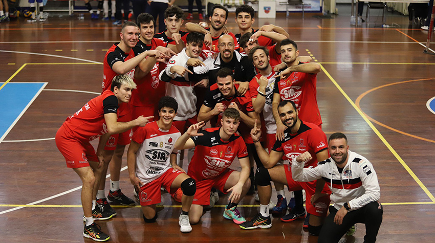 Sir Safety Monini Perugia (festeggia)