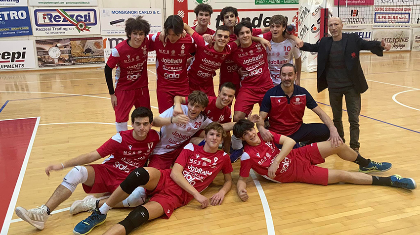 Pallavolo Città di Castello (festeggia) serie C maschile