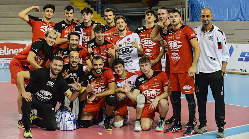 Sir Safety Monini Perugia (festeggia)