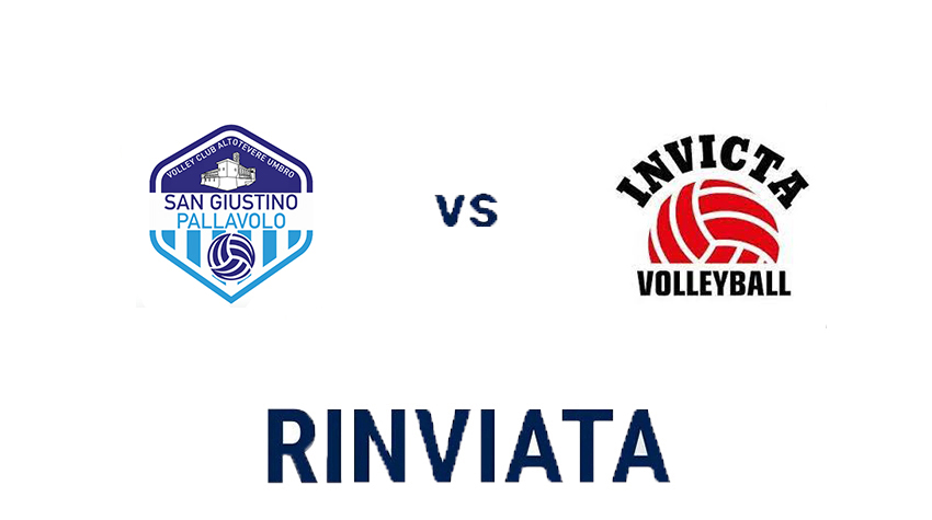 S.Giustino-Grosseto (rinvio)