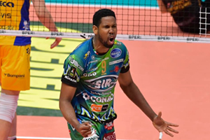 Leòn Wilfredo (esulta)