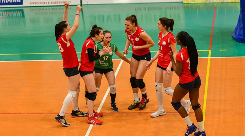 Sava Energia Trevi (esultanza)