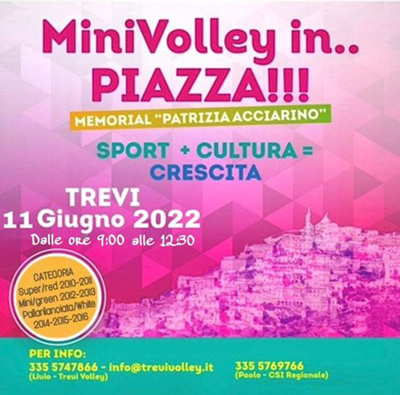 Memorial Patrizia Acciarino (volantino)