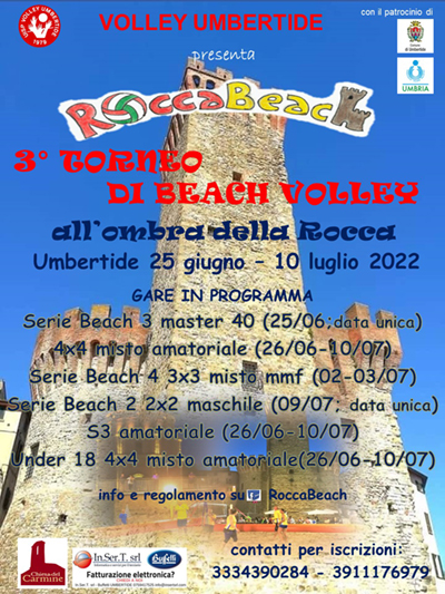Rocca Beach 2022 (locandina)