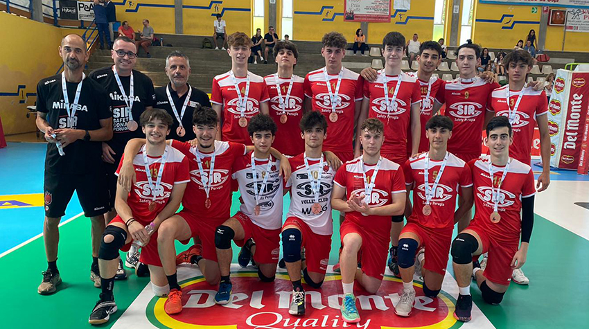 Sir Safety Perugia (medaglia) junior league maschile