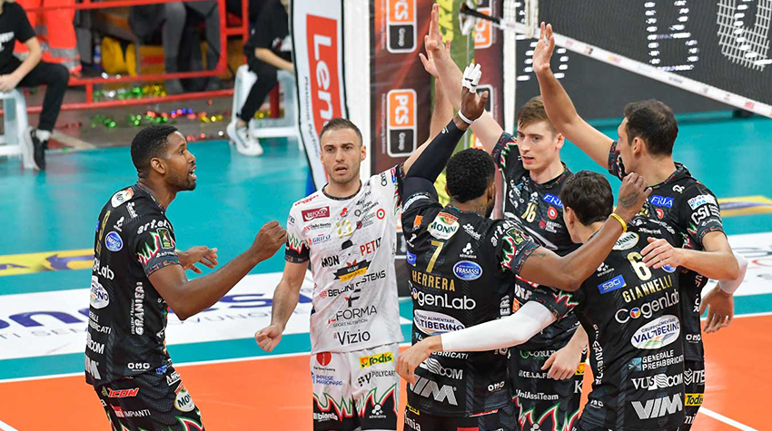 Sir Safety Susa Perugia (esulta)