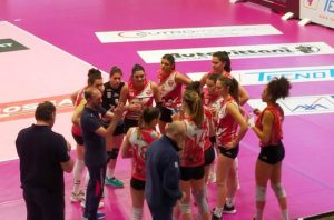 In A2 arriva la terza sconfitta per Perugia