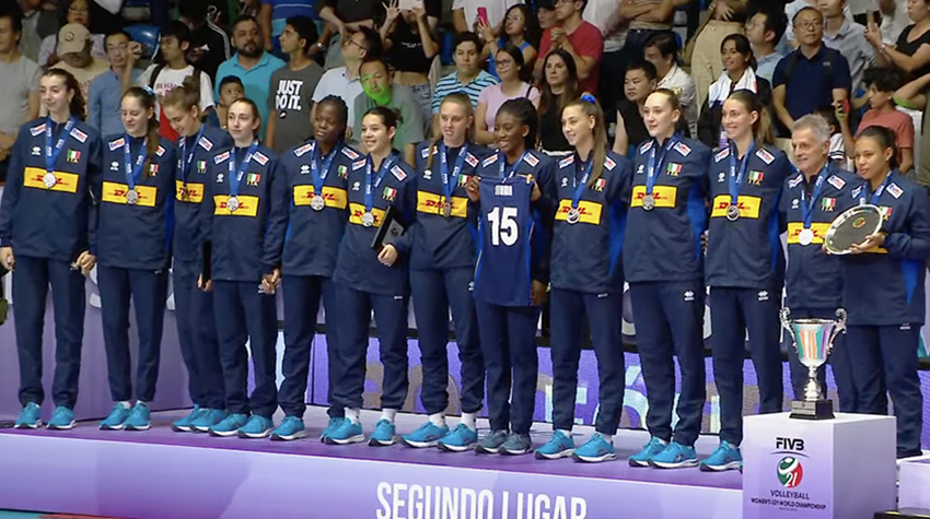 Italia (podio) under 21 femminile