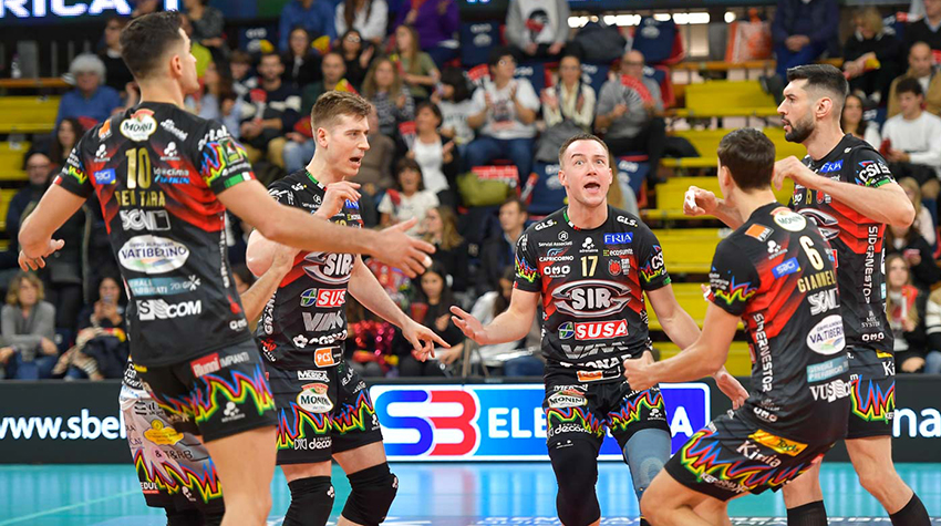 Sir Susa Vim Perugia (esulta)