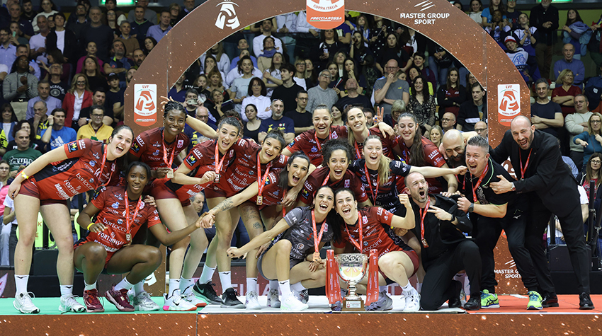 Bartoccini Fortinfissi Perugia (podio)