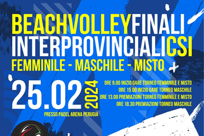 Csi Beach Volley indoor 2024