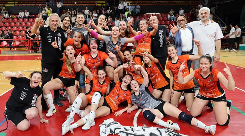 Bartoccini Fortinfissi School Volley Perugia (trionfo) serie C femminile