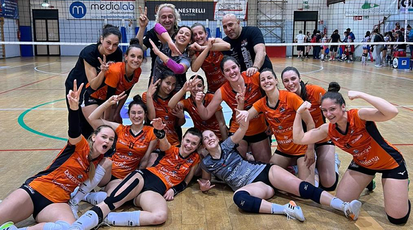 Bartoccini Fortinfissi School Volley Perugia (vittoria) serie C femminile