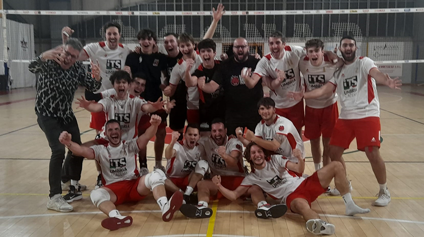 Its Sir Umbria Academy Assisi (esultanza)