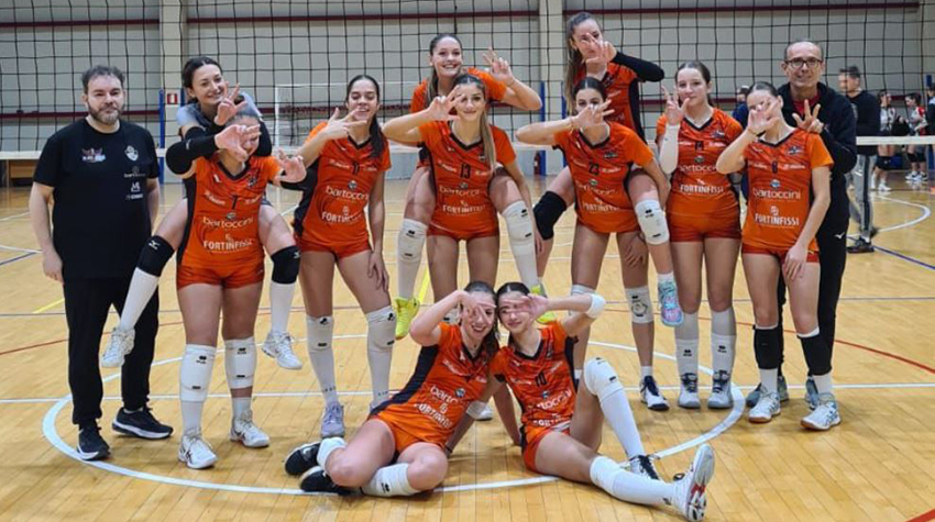 Bartoccini School Volley Perugia (successo) serie D femminile