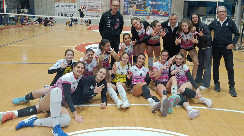 Tecno.Mec. Perugia (vince) serie C femminile
