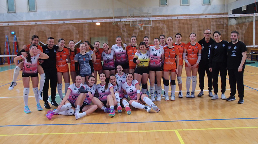 School Volley Perugia (foto di gruppo) serie D femminile
