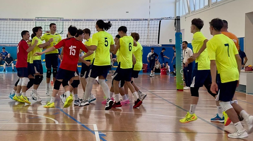 Fipav Umbria (esultanza) under 16 maschile