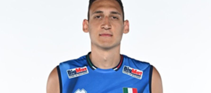 Roberto Russo al raduno con la nazionale