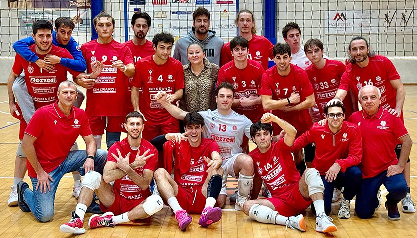 Città di Castello Pallavolo (vittoria) serie C maschile