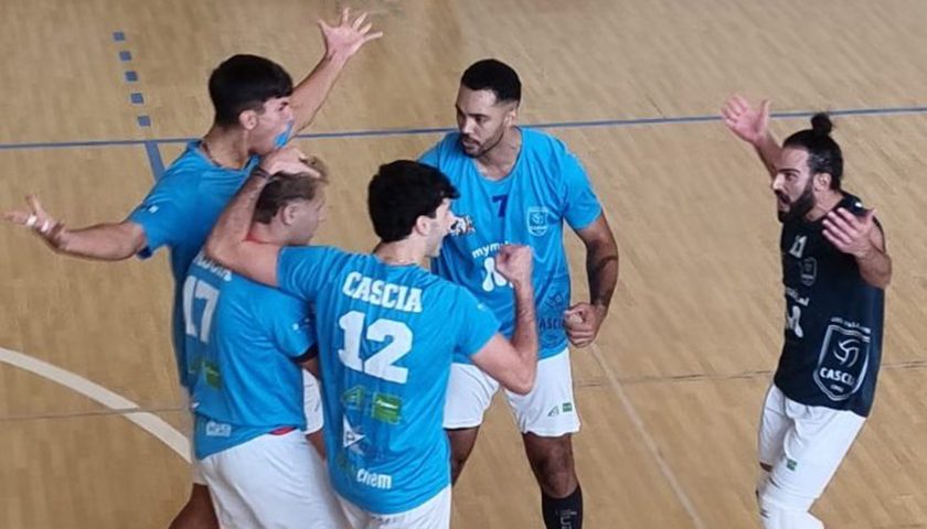 Cascia Pallavolo (esulta)