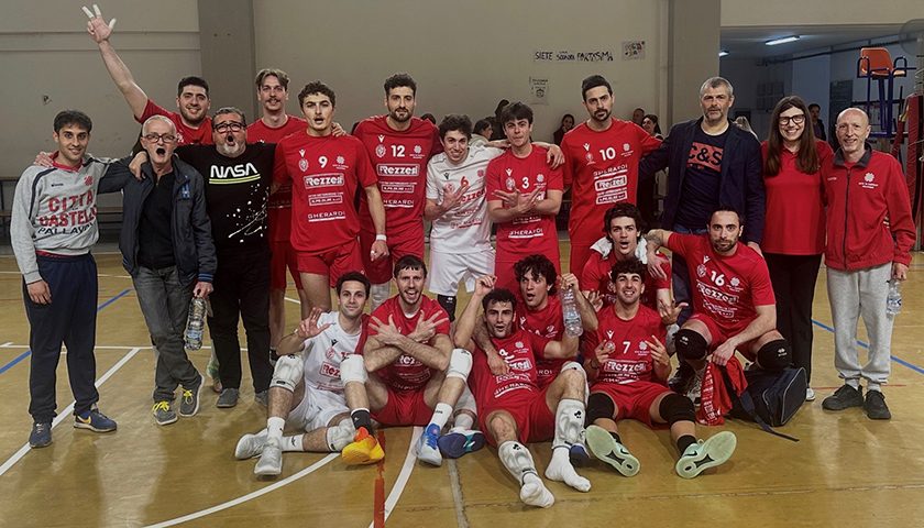 Città di Castello Pallavolo (vittoria) serie C maschile