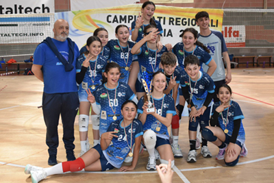 Volley Academy Bastia (team) under 12 Sport & Go