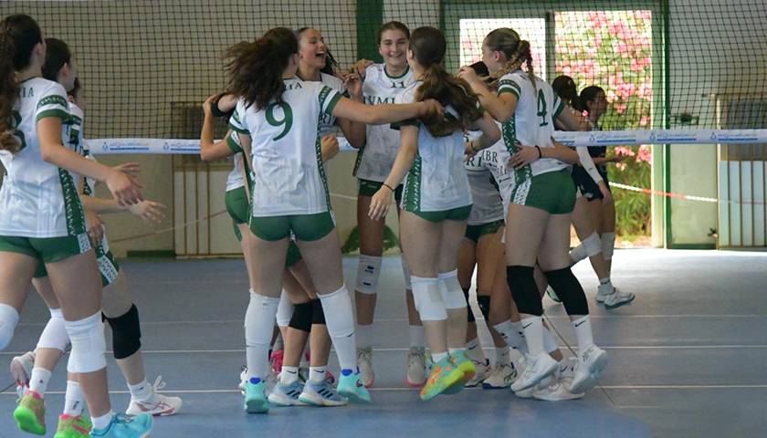 Fipav Umbria (esultanza) under 15 femminile