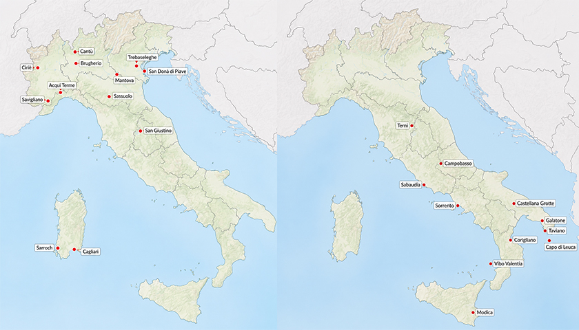 Serie A3 maschile (gironi)